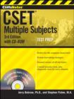 Image for CliffsNotes CSET: Multiple Subjects with CD-ROM, 3rd Edition