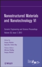 Image for Nanostructured Materials and Nanotechnology VI - Ceramic Engineering and Science Proceedings V 33 Issue 7