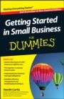 Image for Getting Started in Small Business For Dummies - Australia and New Zealand