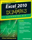 Image for Microsoft Excel 2010 for dummies elearning kit