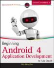 Image for Beginning Android 4 application development