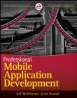 Image for Professional Mobile Application Development