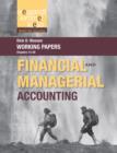Image for Working Papers to Accompany Weygandt Financial &amp; Managerial Accounting : v. 2