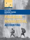 Image for Working Papers to Accompany Weygandt Financial &amp; Managerial Accounting : v. 1