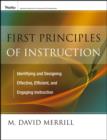 Image for First Principles of Instruction