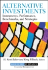 Image for Alternative investments  : instruments, performance, benchmarks and strategies