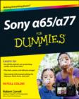 Image for Sony Alpha SLT-A65 / A77 For Dummies