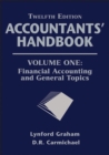 Image for Accountants&#39; Handbook, Financial Accounting and General Topics