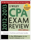 Image for Wiley CPA examination reviewVol. 1,: Outlines and study guides : v. 1