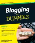 Image for Blogging For Dummies