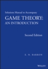 Image for Solutions Manual to Accompany Game Theory
