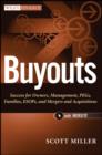 Image for Buyouts: Success for Owners, Management, PEGs, Families, ESOPs, and Mergers and Acquisitions