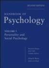 Image for Handbook of psychology.:  (Personality and social psychology)