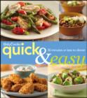 Image for Betty Crocker quick &amp; easy: 30 minutes or less to dinner