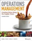 Image for Operations management  : creating value along the supply chain