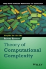 Image for Theory of Computational Complexity