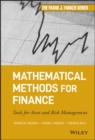 Image for Mathematical methods for finance  : tools for asset and risk management