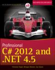 Image for Professional C` 2012 and .NET 4.5