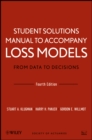 Image for Loss Models: From Data to Decisions, 4e Student Solutions Manual