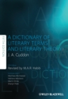 Image for A dictionary of literary terms and literary theory