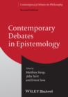 Image for Contemporary debates in epistemology : 2408