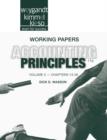 Image for Working Papers Volume II to accompany Accounting Principles, 11th Edition