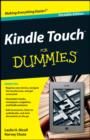 Image for Kindle Touch for dummies