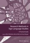 Image for Research methods in sign language studies: a practical guide