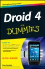 Image for Droid 4 for dummies