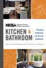 Image for NKBA Kitchen and Bathroom Planning Guidelines with Access Standards.