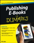 Image for Publishing e-books for dummies