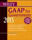 Image for Wiley GAAP for Governments 2013