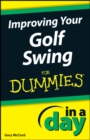 Image for Improving Your Golf Swing In A Day For Dummies : 45