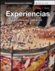 Image for Experiencias : Intermediate Spanish Annotated Instructor&#39;s Edition
