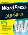 Image for WordPress all-in-one for dummies