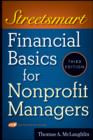 Image for Streetsmart Financial Basics for Nonprofit Managers, Third Edition w/URL