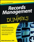 Image for Records management for dummies