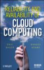 Image for Reliability and availability of cloud computing