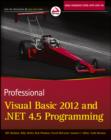 Image for Professional Visual Basic 2012 and .NET 4.5 programming