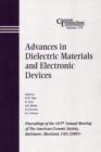 Image for Advances in Dielectric Materials and Electronic Devices - Ceramic Transactions, Volume 174