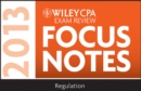 Image for Wiley CPA Examination Review 2013 Focus Notes