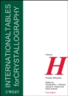 Image for International tables for crystallographyVolume H,: Powder diffraction