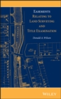 Image for Easements relating to land surveying and title examination