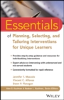 Image for Essentials of planning, selecting, and tailoring interventions for unique learners