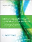 Image for Creating significant learning experiences: an integrated approach to designing college courses