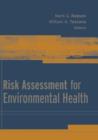 Image for Risk Assessment for Environmental Health