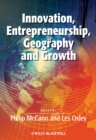 Image for Innovation, entrepreneurship, geography and growth