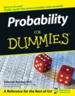 Image for Probability for dummies