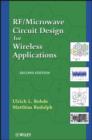 Image for RF/Microwave Circuit Design for Wireless Applications