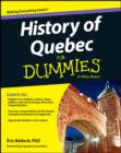 Image for History of Quebec for dummies